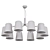 Contemporary Pendant Light Fixture 3D model small image 3