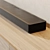 Modern TV Wall with Soundbar 3D model small image 4