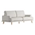 Modern Classic 3-Seater Sofa 3D model small image 8