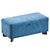 Sun Cozy Ivory Bench - Stylish Contemporary Design 3D model small image 4