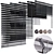 Adjustable Blinds for Windows 3D model small image 3