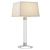 Crystal Elegance Brass Trimmed Lamp 3D model small image 2