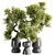 High-Quality Indoor Plants Set 3D model small image 1