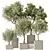 Exquisite Indoor Plant Set 95 3D model small image 1
