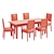 Pranzo II Bruno Dining Set 3D model small image 3