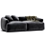 Sofia 2-Seat Modular Sofa 3D model small image 1