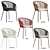 Modern Indoor/Outdoor Yanet Chair 3D model small image 3