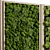 Vertical Moss Garden Wall Decor 3D model small image 3