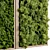 Vertical Moss Garden Wall Decor 3D model small image 6