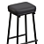 Sleek Tubby Bar Stool 3D model small image 3