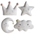 Kids Decorative Pillow Set || Mon Ami 3D model small image 6