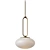 Modern Glass Pendant Light Fixture 3D model small image 3