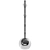 Modern Black Metal Pendant Light 3D model small image 2