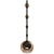 Modern Black Metal Pendant Light 3D model small image 3