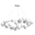 Crystal Lux Gold Chandelier, Elegant 3D model small image 2