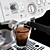 Sage Espresso Machine with Latte Cup 3D model small image 4