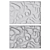 Geometric Snake Decor Panel, Color Options 3D model small image 6