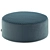 Elegant Bolzan Corolle Pouf 3D model small image 5