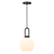 Alora Mood Single Globe Lighting 3D model small image 2