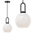 Alora Mood Single Globe Lighting 3D model small image 3
