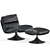 Minotti Pattie Chair with Ottoman 3D model small image 2