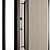  Rustic Wooden Front Door Set 3D model small image 4