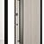  Rustic Wooden Front Door Set 3D model small image 5