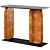 Pemba Console Table by Zuo 3D model small image 1