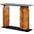 Pemba Console Table by Zuo 3D model small image 7