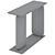 Pemba Console Table by Zuo 3D model small image 11