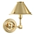 RalphLauren Anette Brass Sconce 3D model small image 1