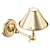 RalphLauren Anette Brass Sconce 3D model small image 3