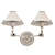 Elegant Anette Double Sconce 3D model small image 6