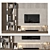 Sleek TV Wall Mount 152 3D model small image 1