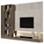 Sleek TV Wall Mount 152 3D model small image 2