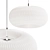 Sleek Donut Pendant Light 3D model small image 1