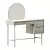 Contemporary Quinn Vanity Set 3D model small image 3