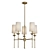Elegant Decadence Chandelier 5-Light 3D model small image 1