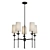 Elegant Decadence Chandelier 5-Light 3D model small image 2