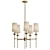 Elegant Decadence Chandelier 5-Light 3D model small image 4