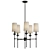 Elegant Decadence Chandelier 5-Light 3D model small image 5