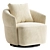 Sleek Modern Alice Armchair 3D model small image 3