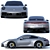 Porsche 911 Carrera GTS Hybrid 2025 3D model small image 6