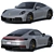 Porsche 911 Carrera GTS Hybrid 2025 3D model small image 10