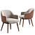 Konyshev Clark Dining Set 3D model small image 2