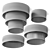 Adjustable Pendant Lamp System with Various Sizes 3D model small image 4