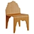 Lieksa Plywood Chair in 3 Color Options 3D model small image 2