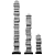 Book Set-04 Expandable Bookshelf Stand 3D model small image 2