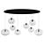 Galaxy Pendant Lamp: Elegant Illumination 3D model small image 1