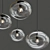 Galaxy Pendant Lamp: Elegant Illumination 3D model small image 4